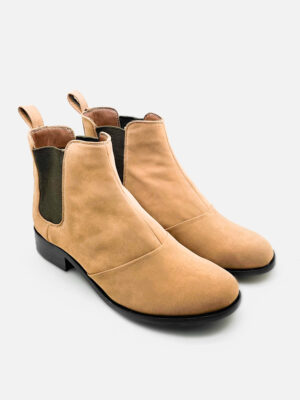 la vita e bella chelsea sepatu ankle boots unisex wanita pria musim dingin elastik tinggi 3cm [lu 1001]