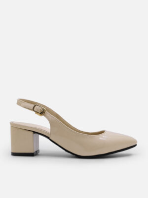 la vita e bella sophia block heels slingback sepatu hak formal wanita 5cm hak tahu [lv8519]