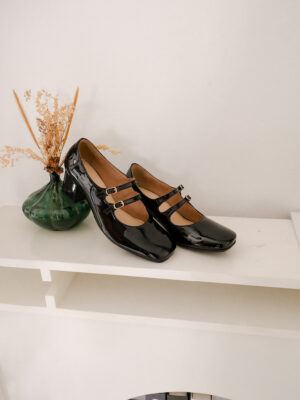 la vita e bella brianna mary jane shoes hak tahu women pumps wanita double strap [lv 2601]