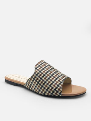 la vita e bella mila sandal flat slide wanita model slip on teplek [lp515]