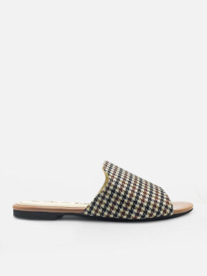 la vita e bella mila sandal flat slide wanita model slip on teplek [lp515]
