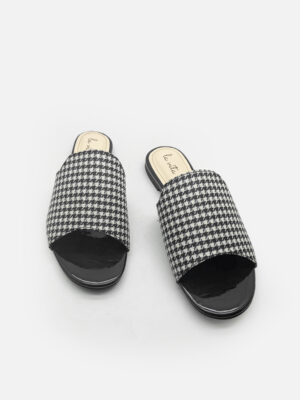 la vita e bella mila sandal flat slide wanita model slip on teplek [lp515]