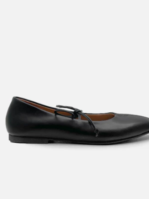 la vita e bella hilary women mary jane flat shoes with bow sepatu balet flat wanita dengan pita empuk nyaman [lv 5901]