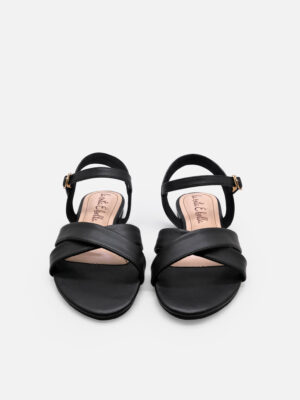 la vita e bella sunny ankle strap sandal flat teplek wanita vegan leather [lp500]