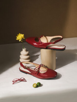 la vita e bella jodie mary jane sandal flat wanita teplek women slingback shoes [lv 5902]
