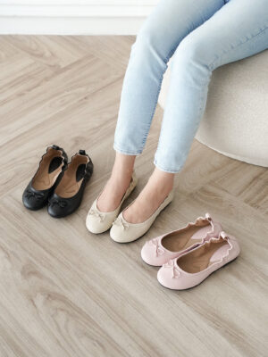 la vita e bella maeve foldable ballerina sepatu flat shoes wanita pita [lv 9104]