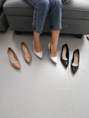 la vita e bella lumiere stiletto high heels pumps sepatu formal wanita [lv3501]