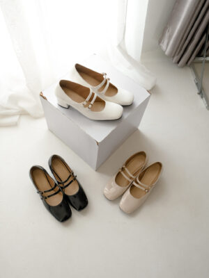 la vita e bella brianna mary jane shoes hak tahu women pumps wanita double strap [lv 2601]