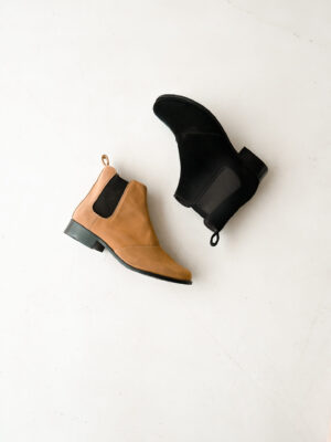 la vita e bella chelsea sepatu ankle boots unisex wanita pria musim dingin elastik tinggi 3cm [lu 1001]