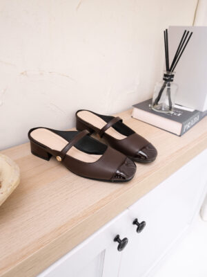 [new] la vita e bella sora women mules hak 3 cm sepatu sandal heels wanita selop mary jane [lv 3705]