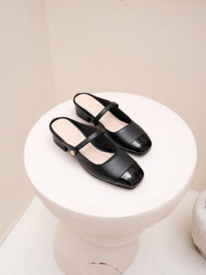 [new] la vita e bella sora women mules hak 3 cm sepatu sandal heels wanita selop mary jane [lv 3705]