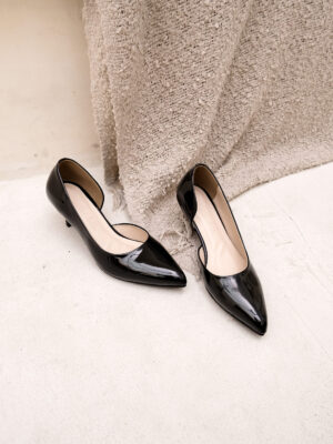 [new] la vita e bella lucia sepatu wanita stiletto women pumps pointed shoes glossy 5cm [lv 5506]