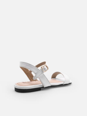 la vita e bella lucy ankle strap sandal flat teplek wanita dengan buckle [lp 502]