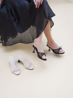 [new] la vita e bella siena high heels sandal pesta hak wanita mesh transparan kekinian stiletto [lv 6001]