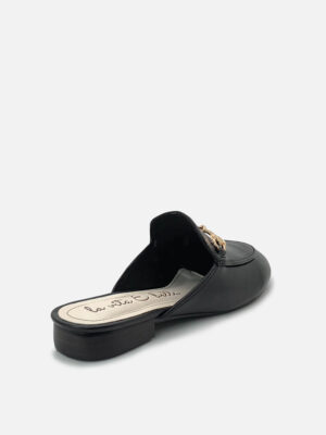 la vita e bella berlin sandal selop mules wanita model slip bahan kulit vegan [lv6501]