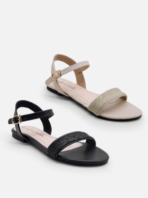 paula sandal flat wanita