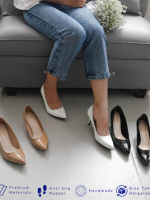 la vita e bella lumiere stiletto high heels pumps sepatu formal wanita [lv3501]