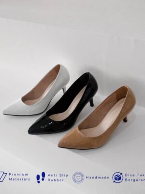 la vita e bella lumiere stiletto high heels pumps sepatu formal wanita [lv3501]